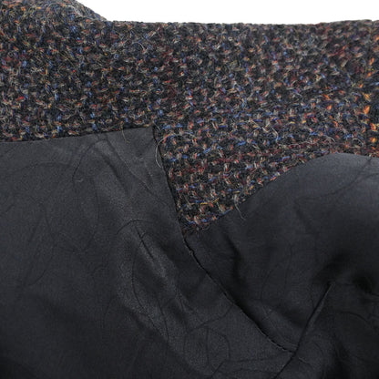 Chanel 2002 Single Breasted Tweed Jacket Black #38