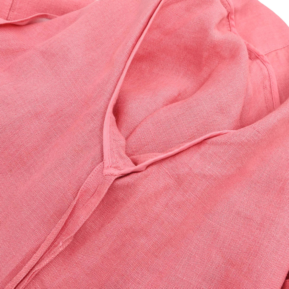 Chanel 1996 Collarless Linen Jacket Pink #40