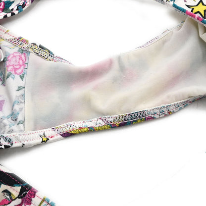 Christian Dior Swimwear Swimsuit Print White #90 #38