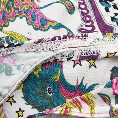 Christian Dior Swimwear Swimsuit Print White #90 #38