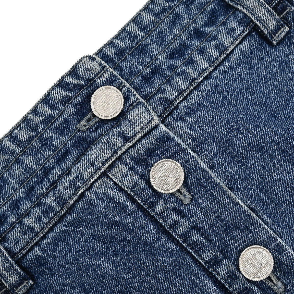 Chanel 2017 Denim Skirt Blue #36