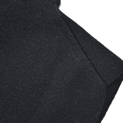Chanel 2005 Sleeveless Cashmere Top Sequins Beads Black #38