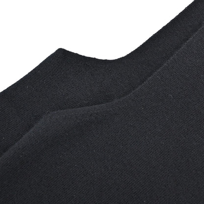 Chanel 2005 Sleeveless Cashmere Top Sequins Beads Black #38