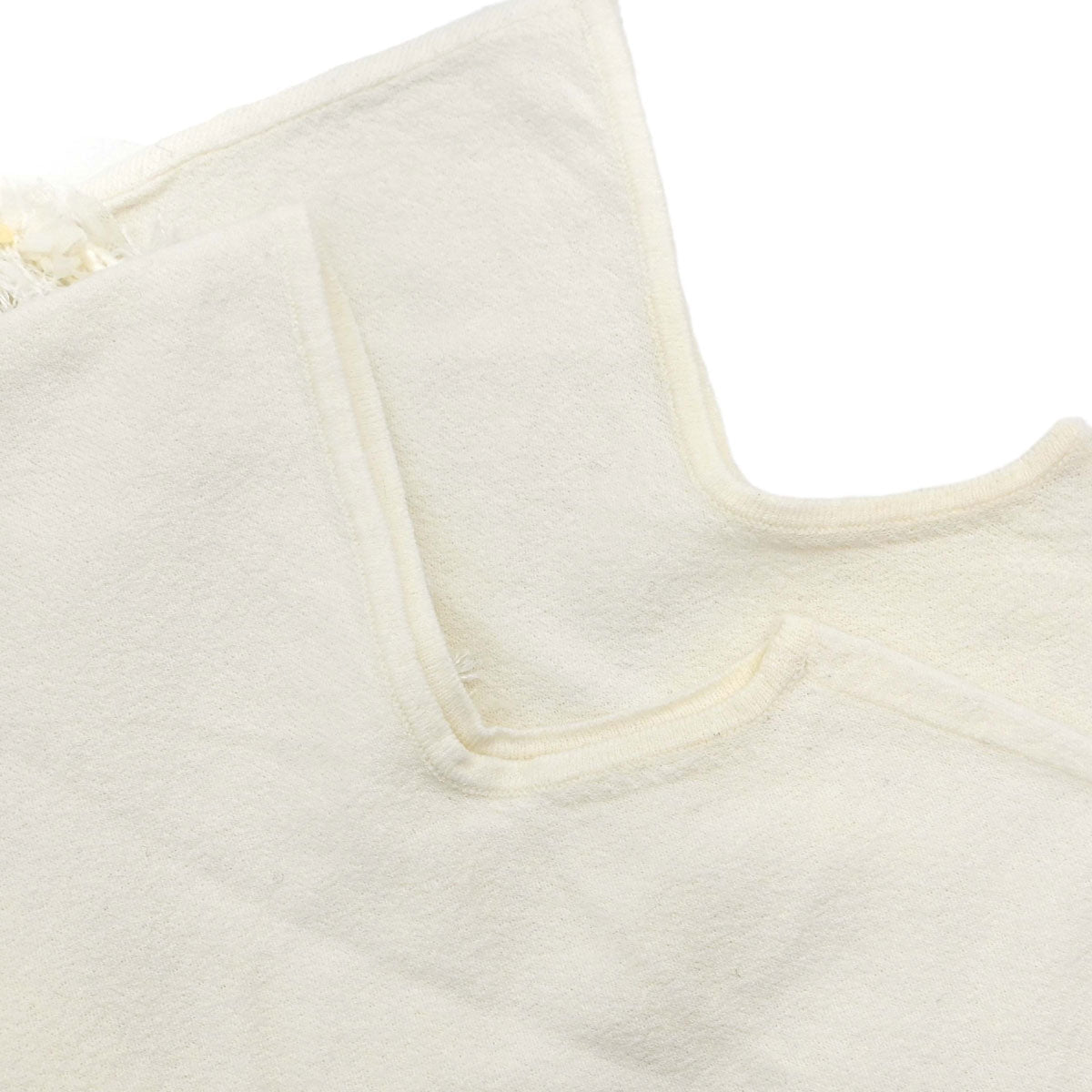 Chanel 2005 Short Sleeve Top Sequins Ivory #40
