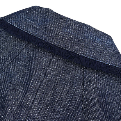 Chanel 2000 Vest Denim Indigo #40