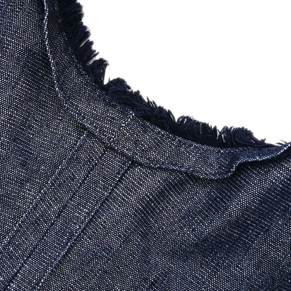 Chanel 2000 Vest Denim Indigo #40