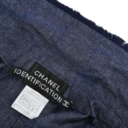 Chanel 2000 Vest Denim Indigo #40