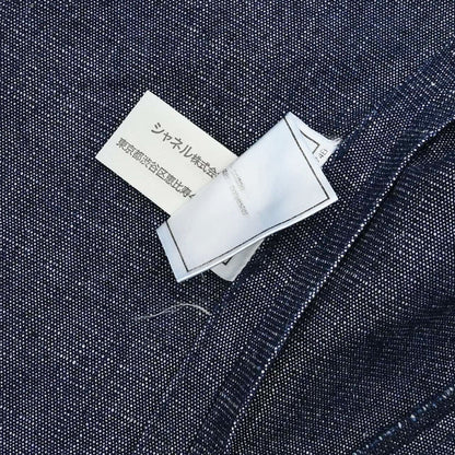 Chanel 2000 Vest Denim Indigo #40