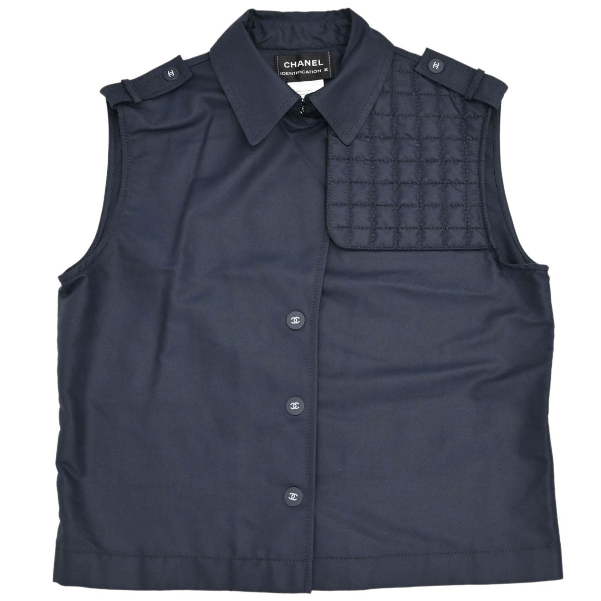 Chanel 2000 Vest Navy #42