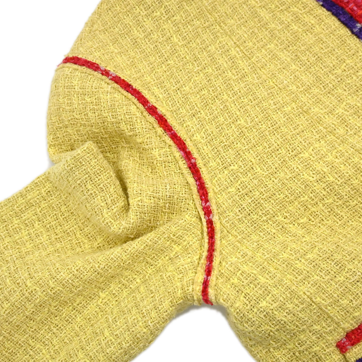 Chanel 2006 Jacket Tweed Yellow #36