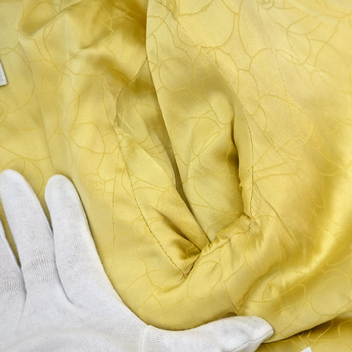 Chanel 2006 Jacket Tweed Yellow #36