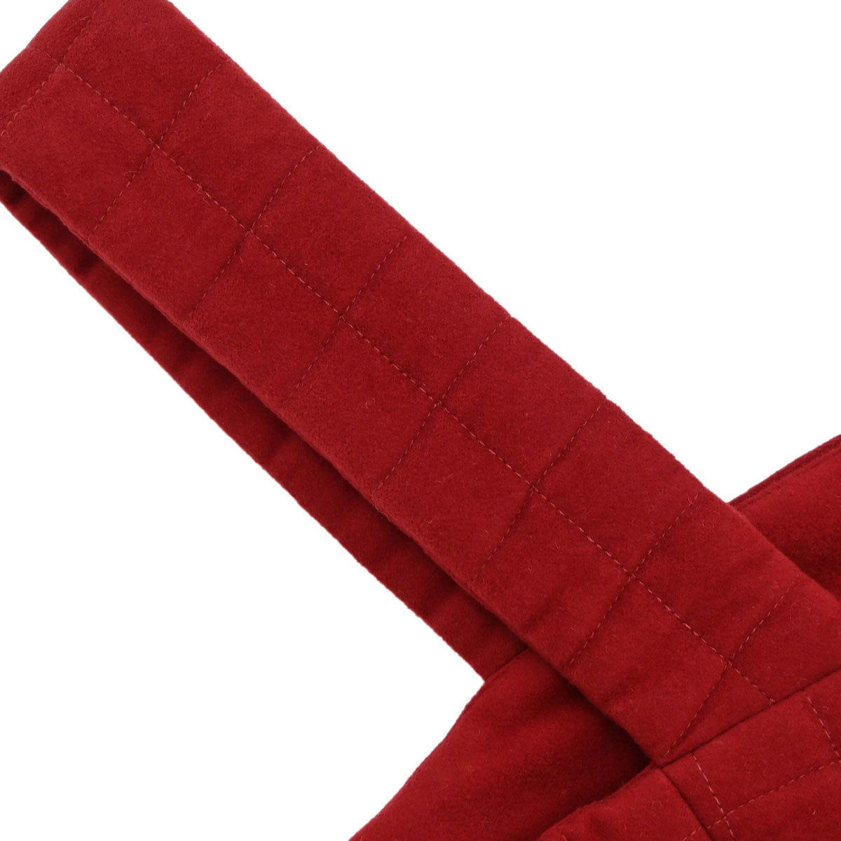 Chanel 2000 Quilted Cotton Sleeveless Top Red #36