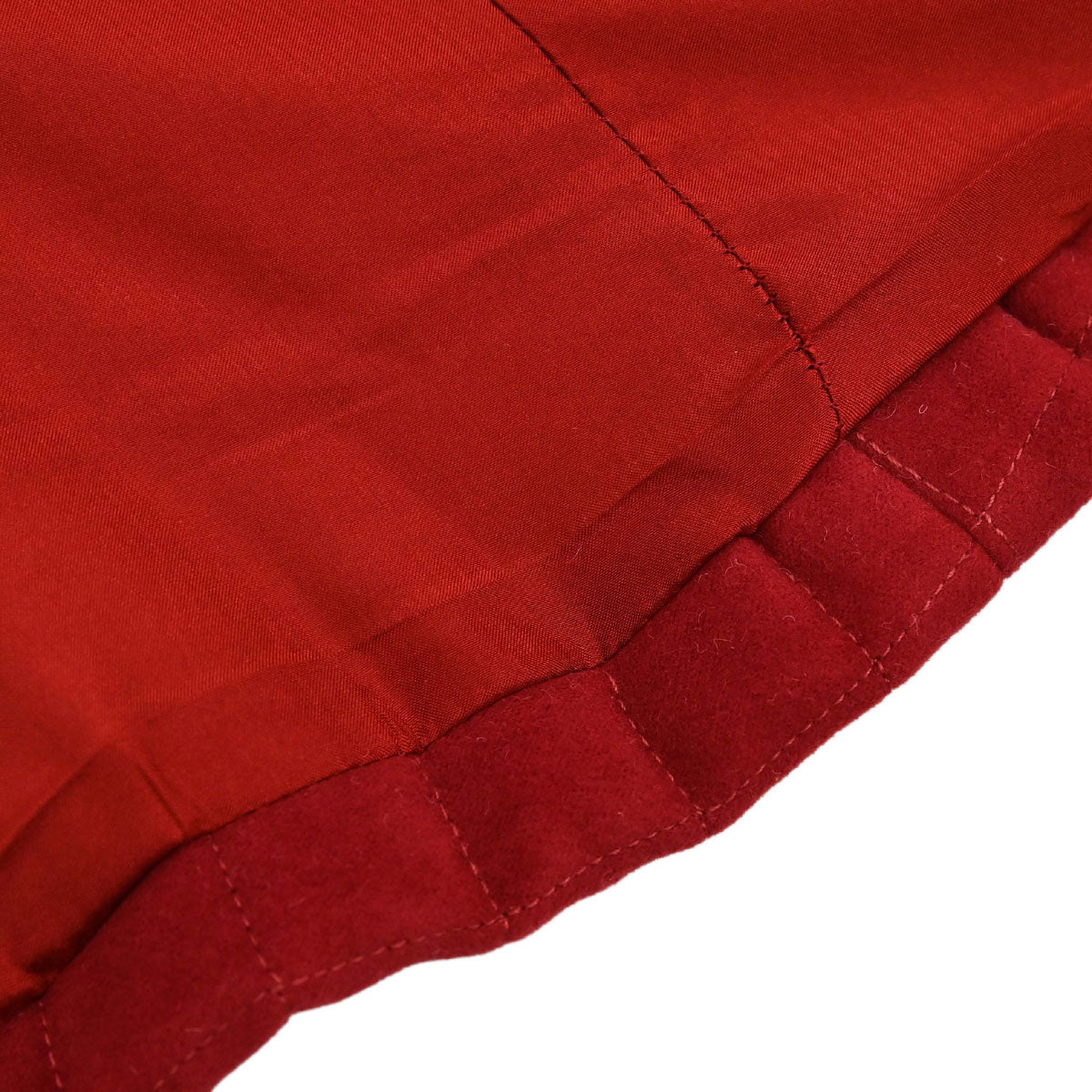Chanel 2000 Quilted Cotton Sleeveless Top Red #36