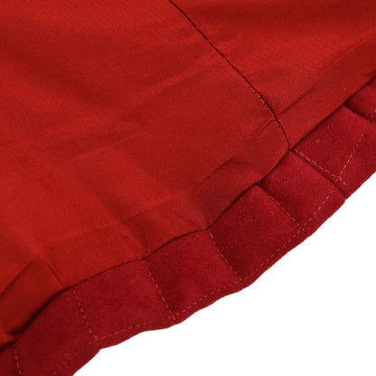 Chanel 2000 Quilted Cotton Sleeveless Top Red #36