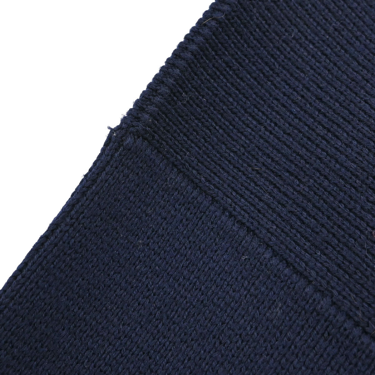 Chanel Turtleneck Sweater Knit Top Navy