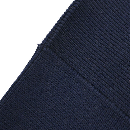 Chanel Turtleneck Sweater Knit Top Navy