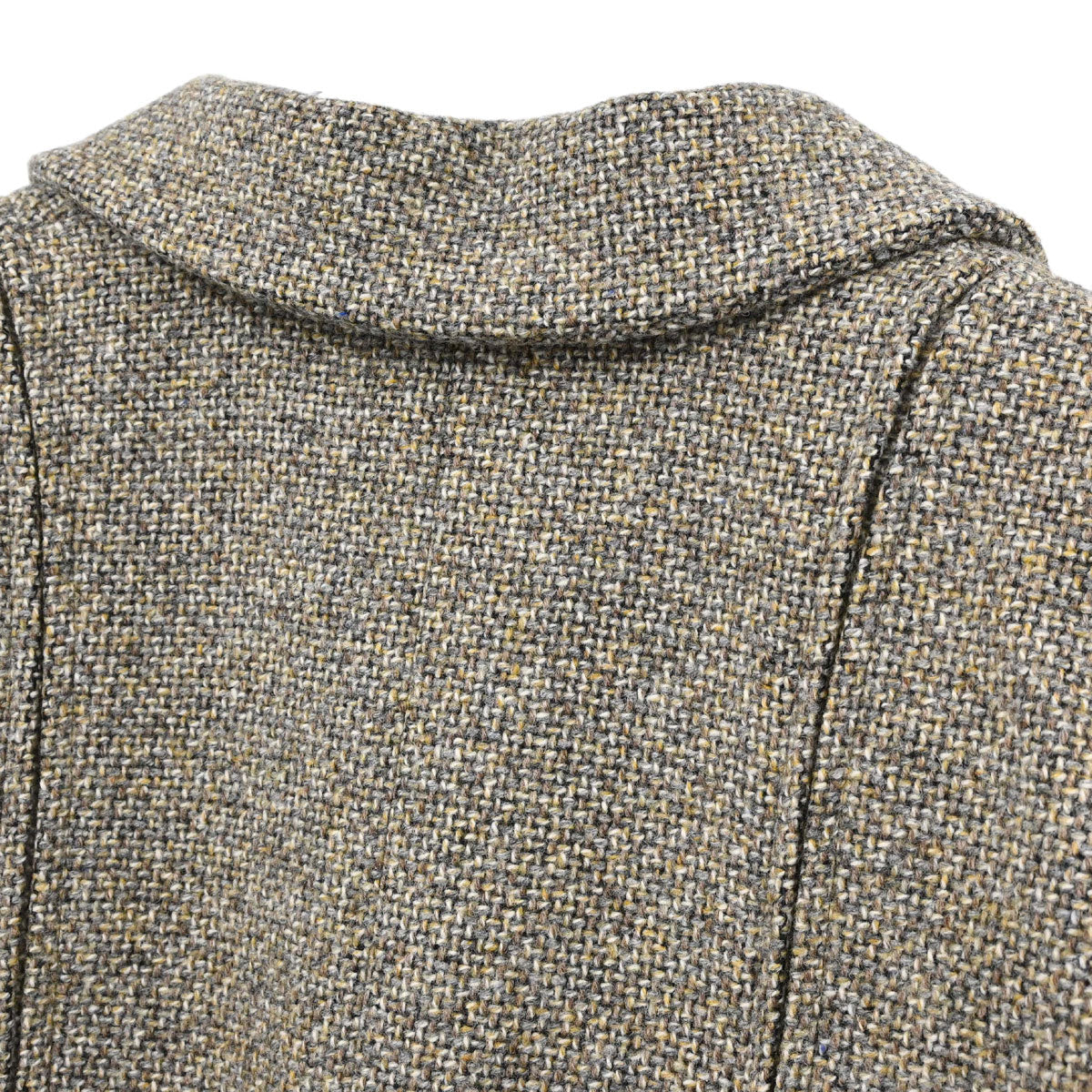 Chanel 2003 Single Breasted Tweed Jacket Brown #40