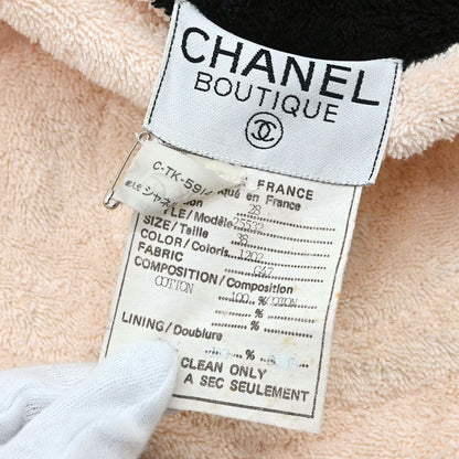 Chanel Belted Bathrobe Style Coat Gown Ivory 28 #38