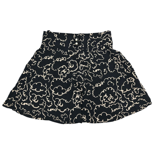 Chanel Short Pants All-over Print Black #38