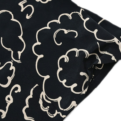 Chanel Short Pants All-over Print Black #38