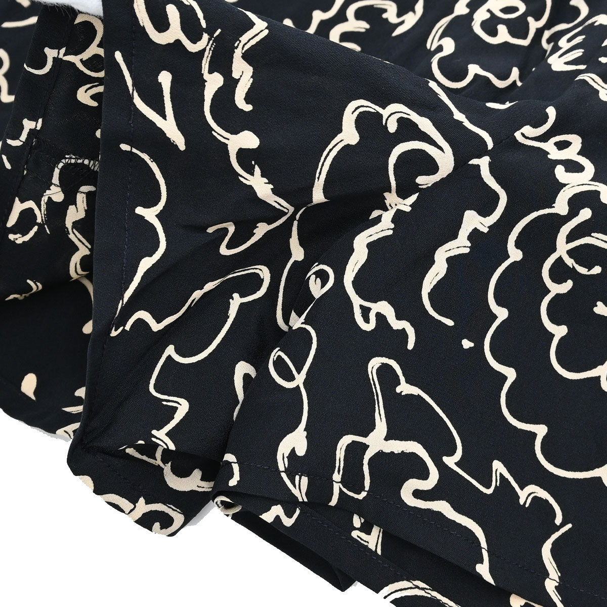 Chanel Short Pants All-over Print Black #38