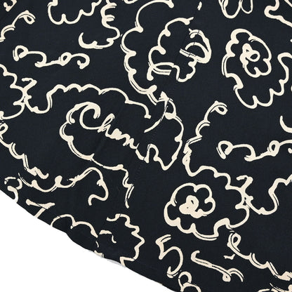 Chanel Short Pants All-over Print Black #38