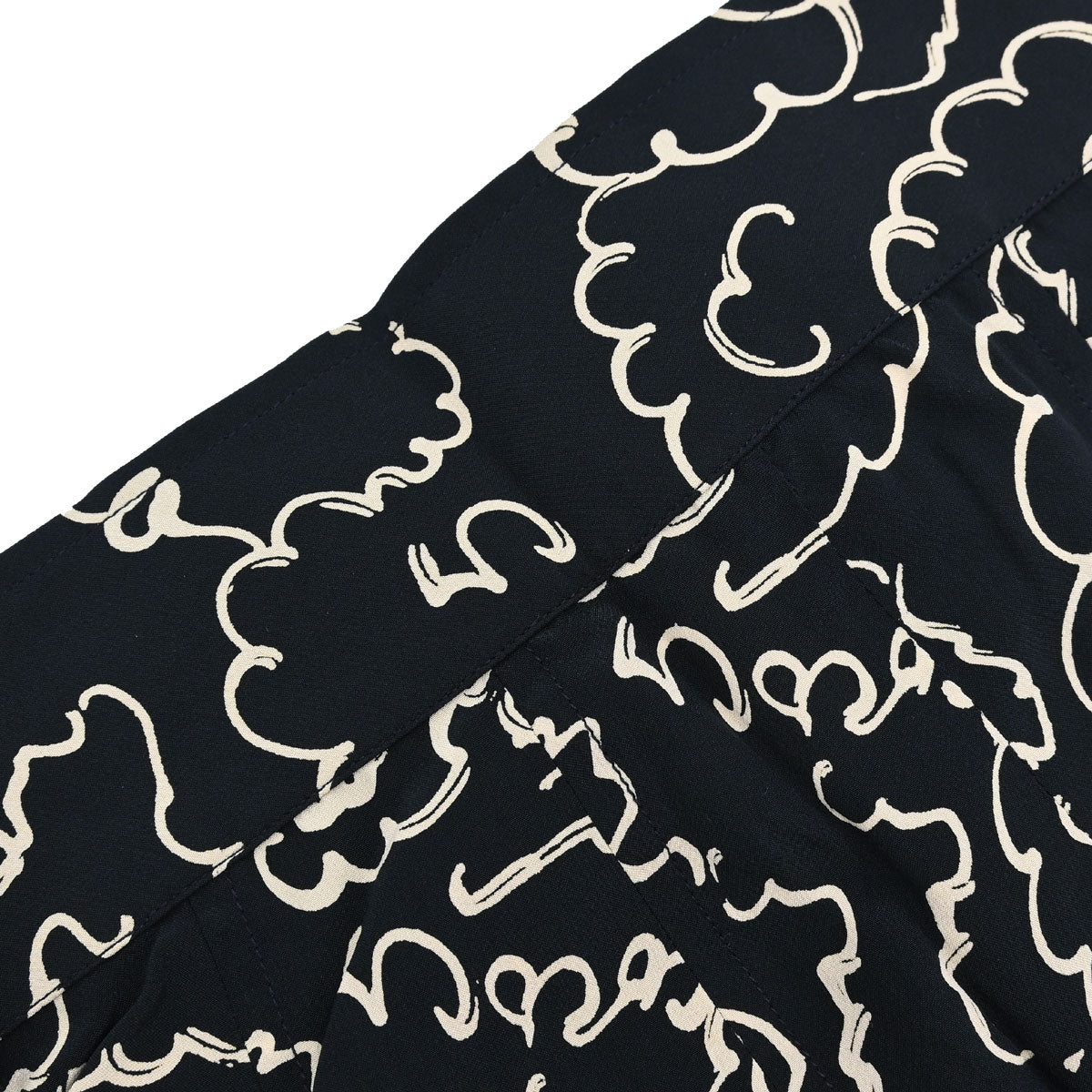 Chanel Short Pants All-over Print Black #38