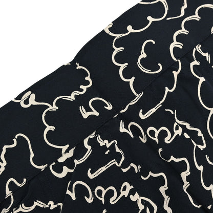 Chanel Short Pants All-over Print Black #38
