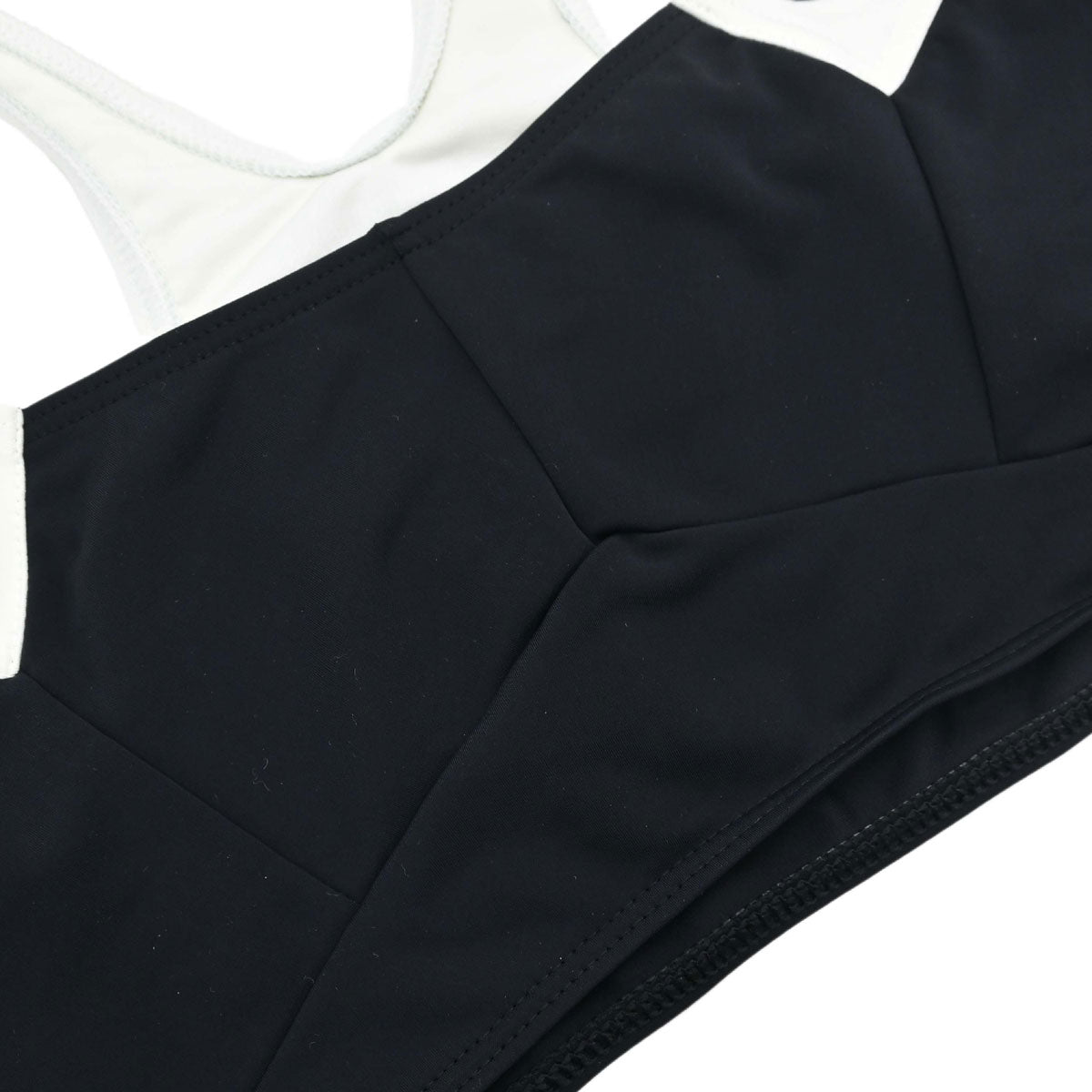 Chanel Swimwear Swimsuit Black White #36