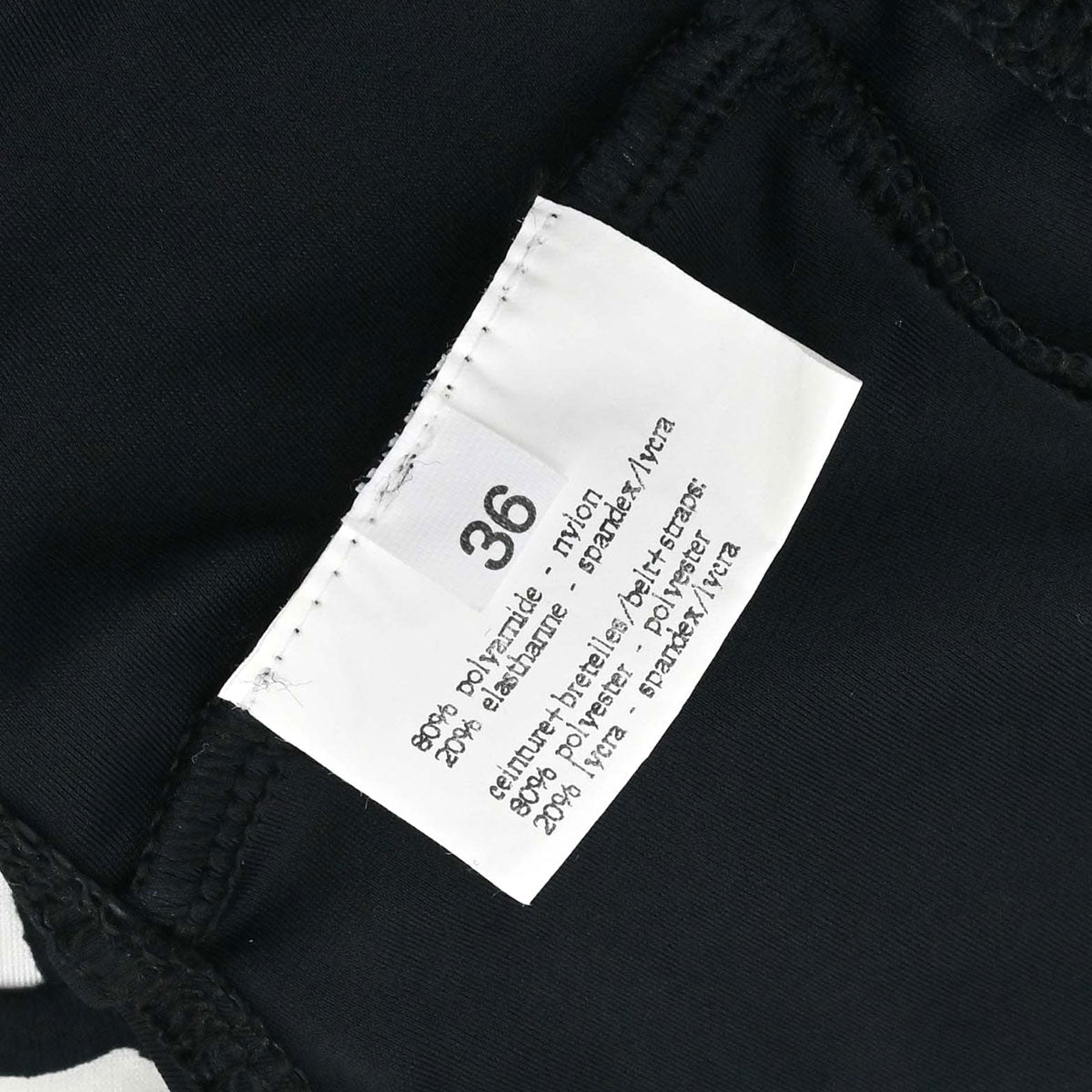 Chanel Swimwear Swimsuit Black White #36
