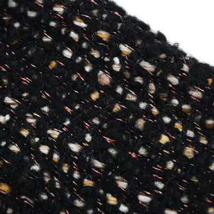 Chanel 2003 Mink Fur Trim Tweed Jacket #46