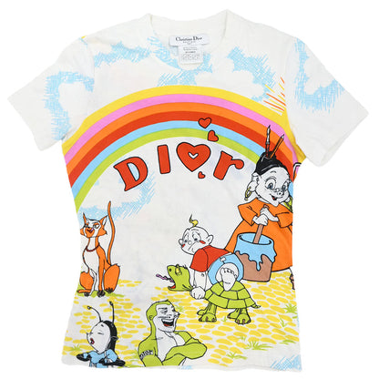 Christian Dior 2002 T-shirt Print White #40