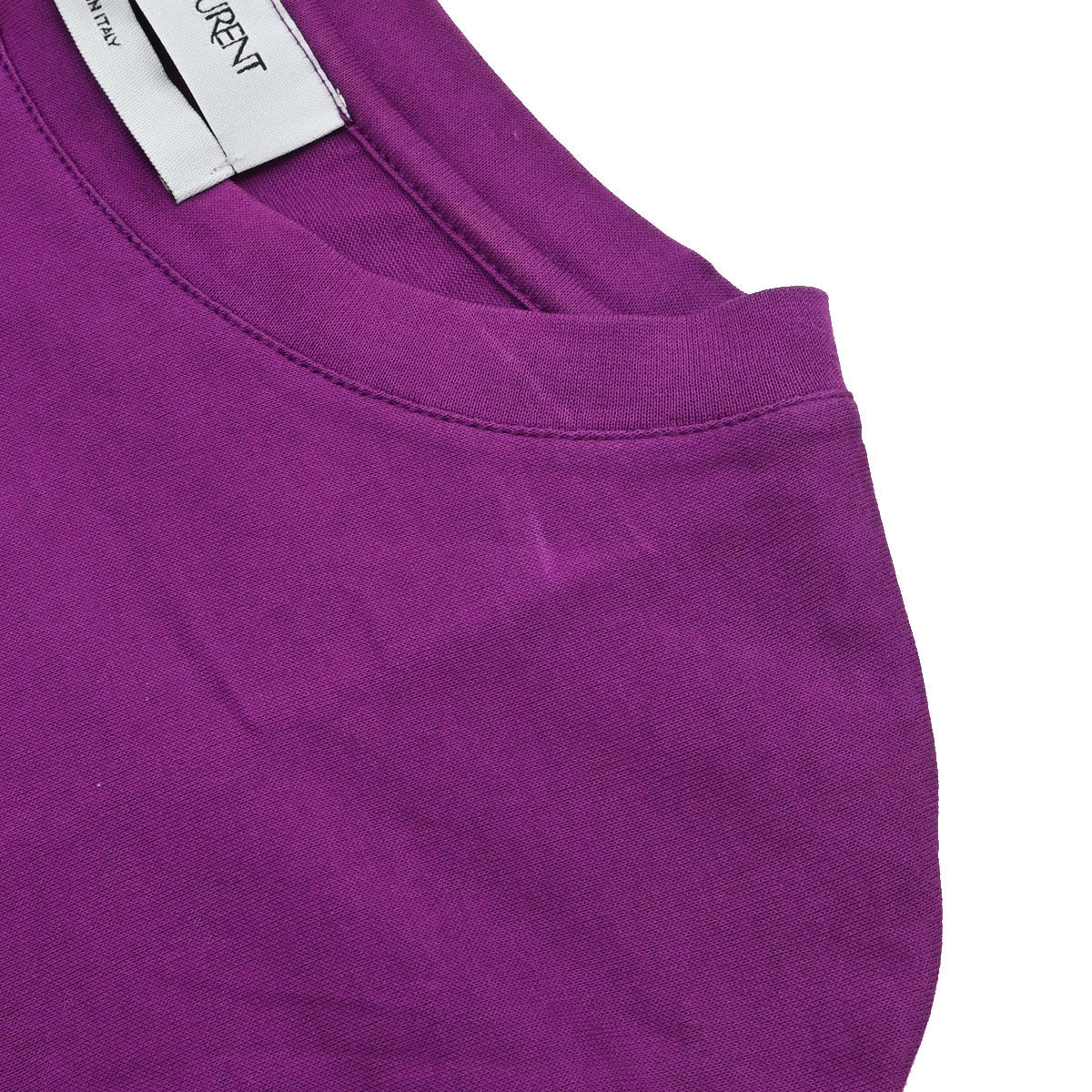 Yves Saint Laurent French Sleeves Top Purple #34