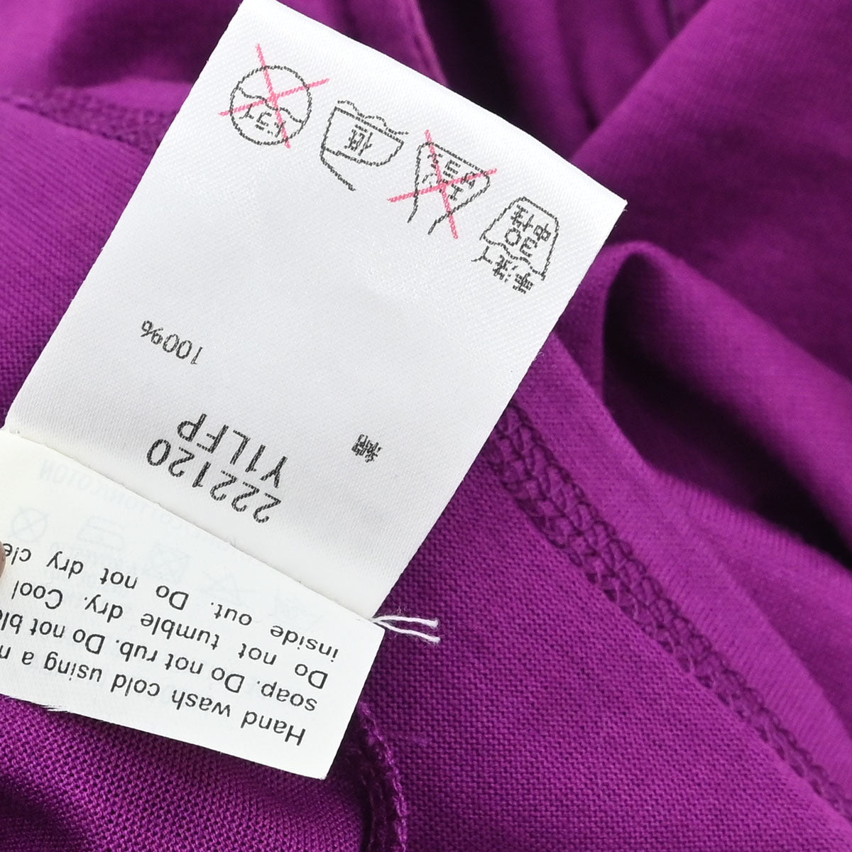 Yves Saint Laurent French Sleeves Top Purple #34