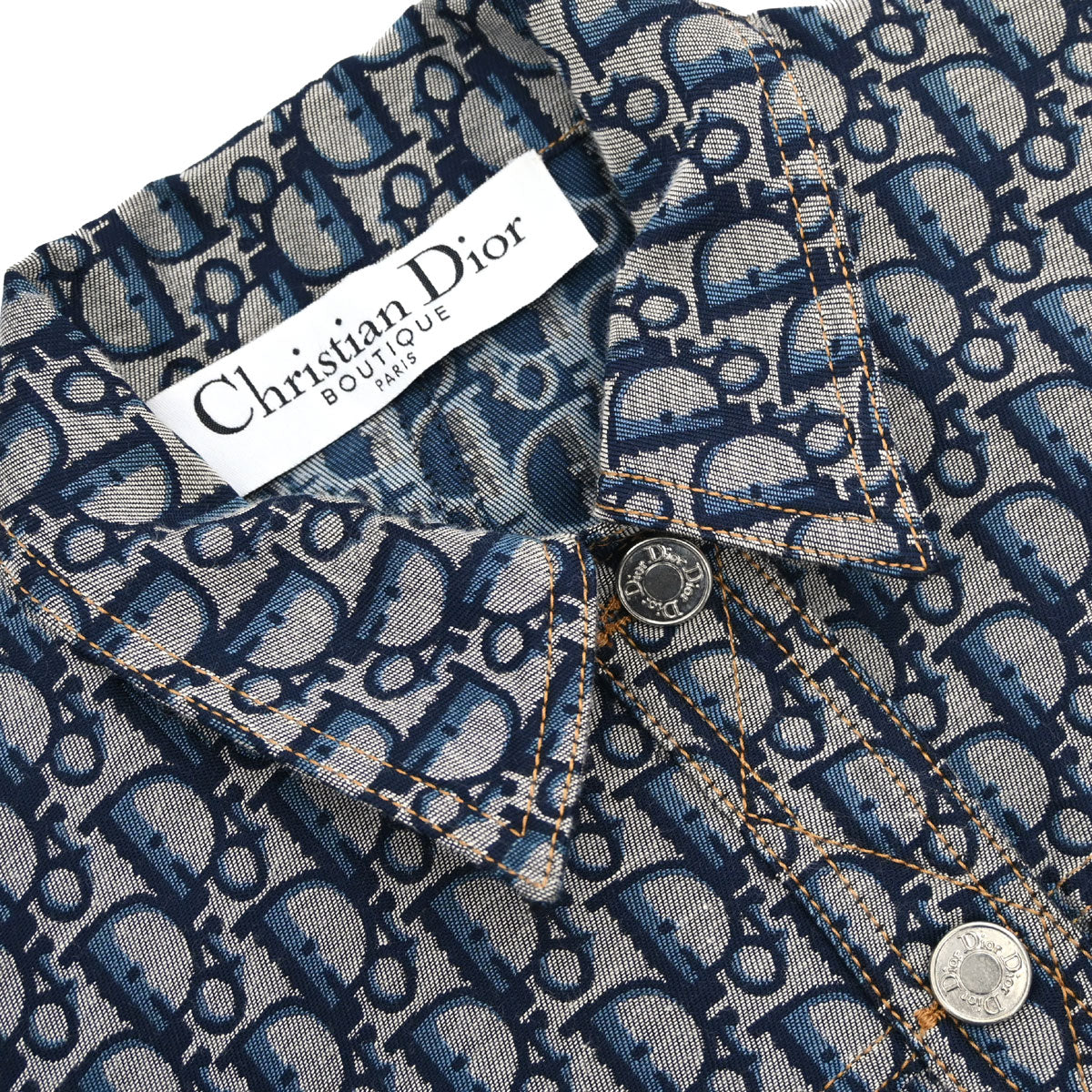 Christian Dior 2005 Denim Trotter Jacket Navy #38
