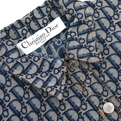 Christian Dior 2005 Denim Trotter Jacket Navy #38