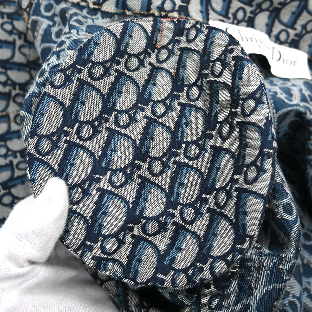 Christian Dior 2005 Denim Trotter Jacket Navy #38