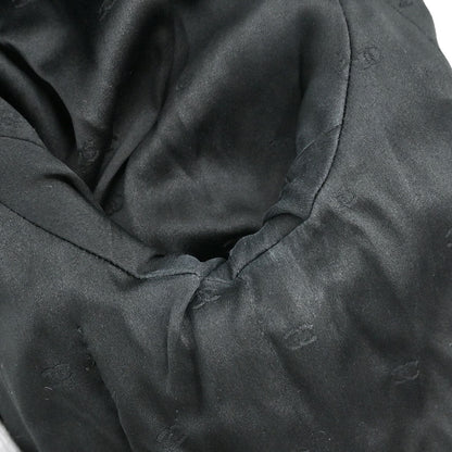 Chanel Collarless Tweed Jacket Black #40