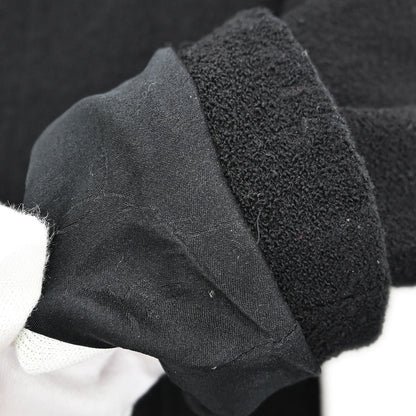 Chanel 2008 Collarless Tweed Jacket Black #46