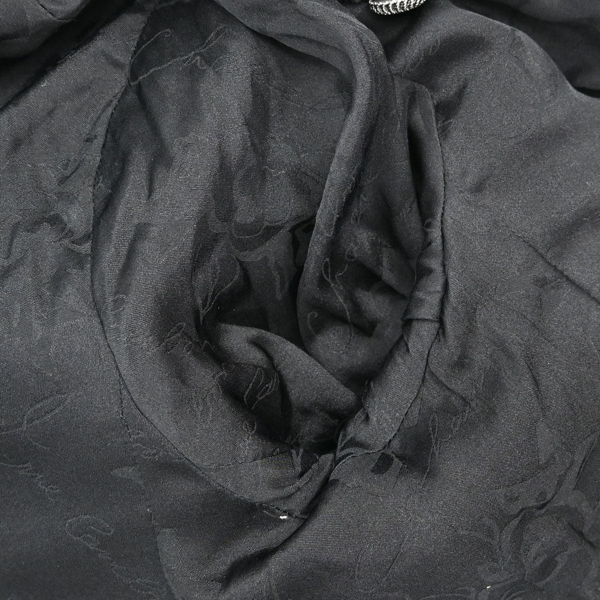 Chanel 2008 Collarless Tweed Jacket Black #46