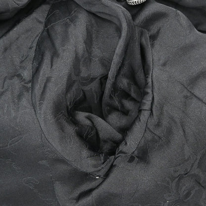 Chanel 2008 Collarless Tweed Jacket Black #46