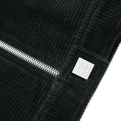 Chanel 2003 Sport Line Zip Up Jacket Black #36
