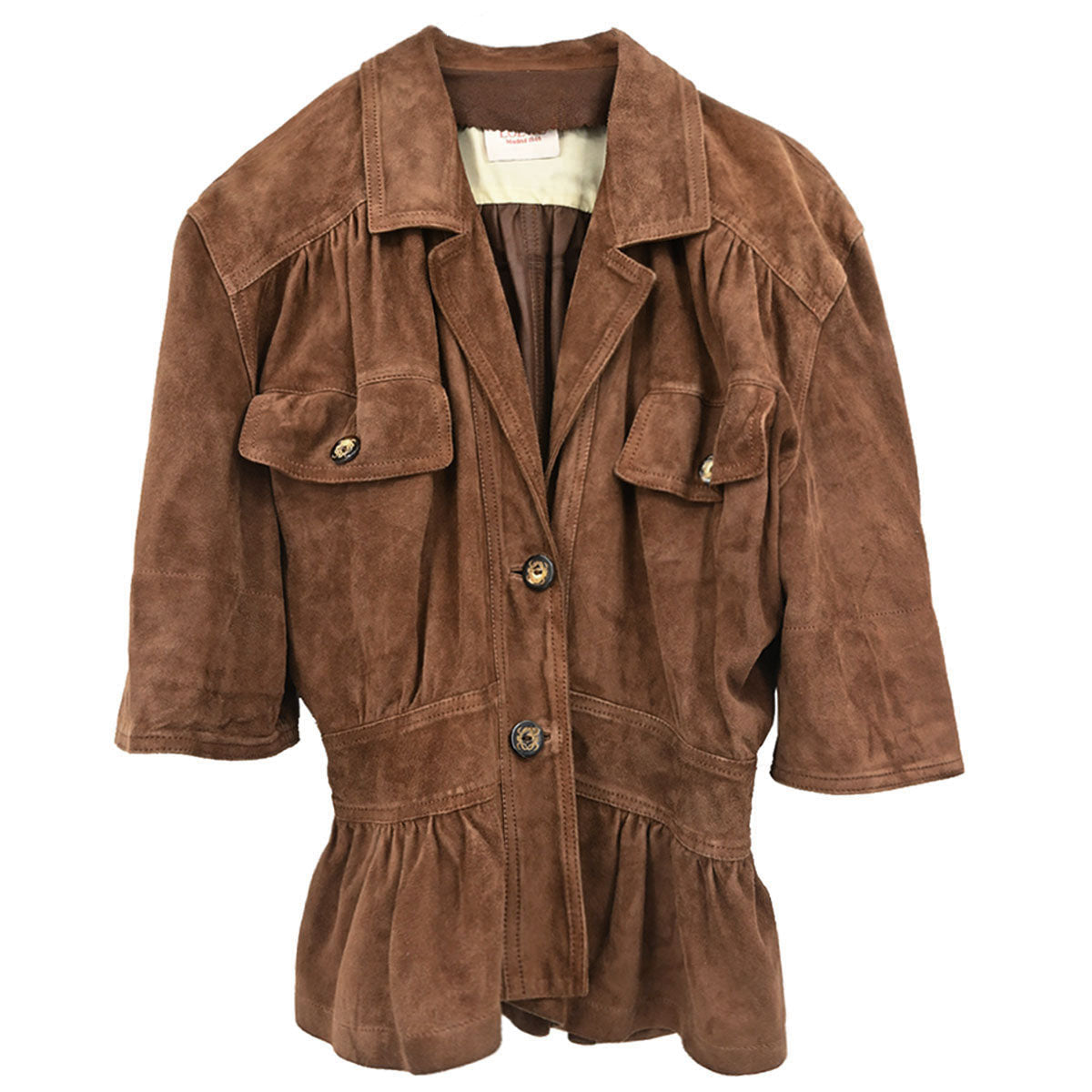 Loewe Suede Jacket Brown #42