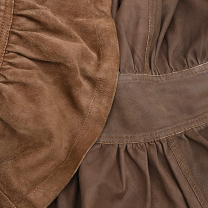 Loewe Suede Jacket Brown #42