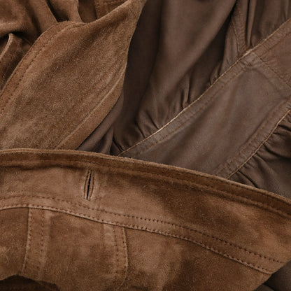 Loewe Suede Jacket Brown #42