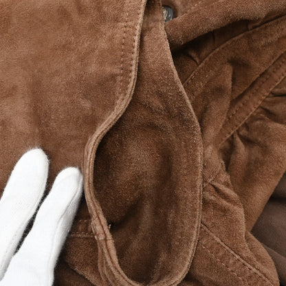 Loewe Suede Jacket Brown #42