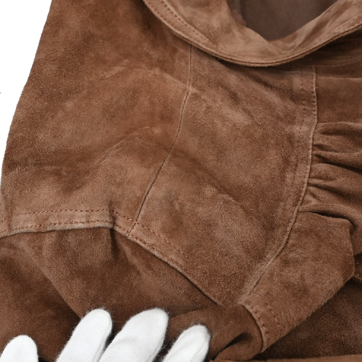 Loewe Suede Jacket Brown #42