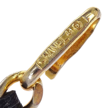 Chanel Chain Belt Medallion Gold Black Small Good