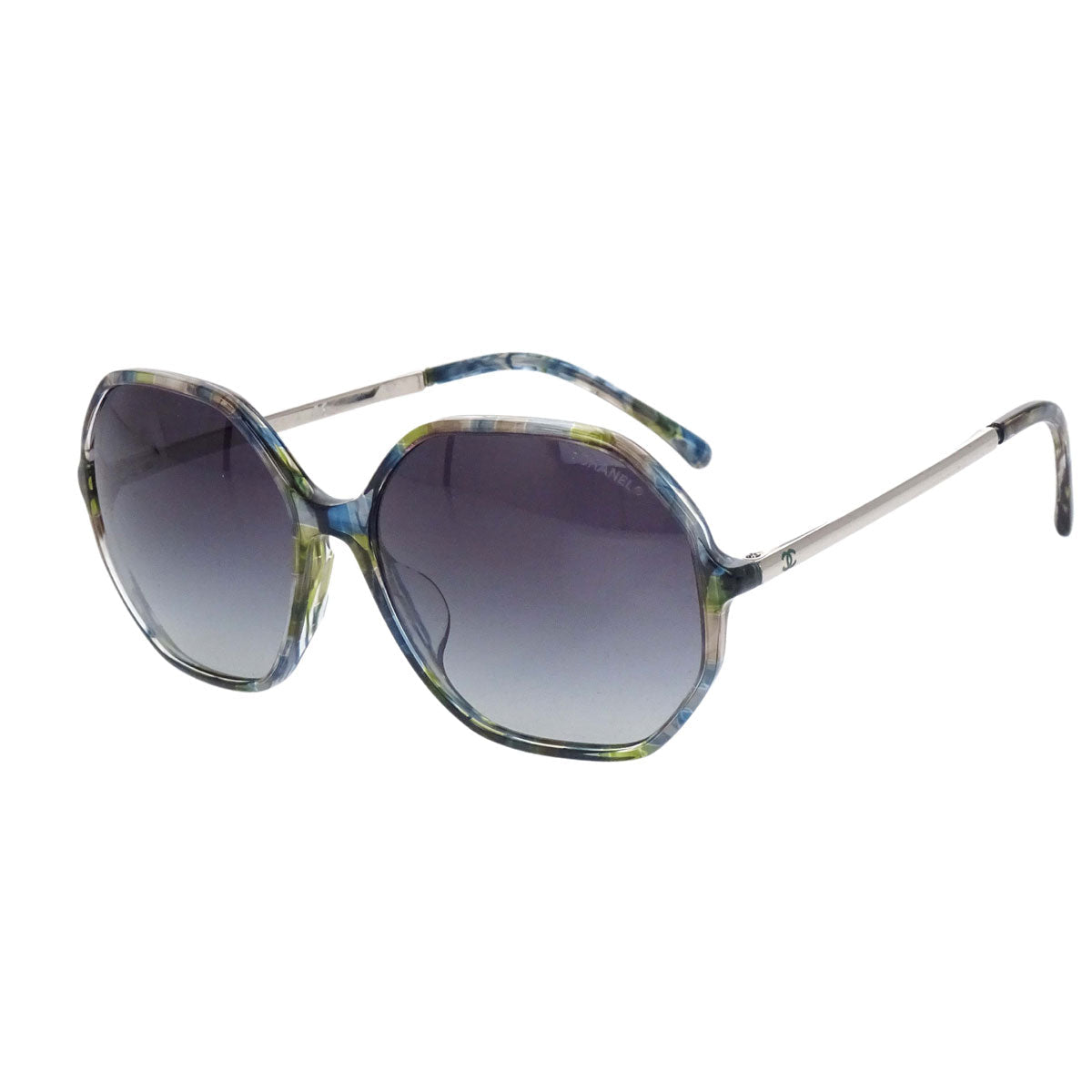 Chanel Sunglasses Eyewear Black 59□16 140 Small Good