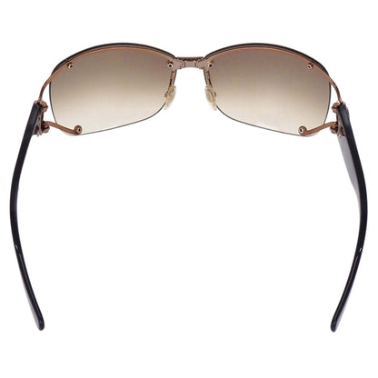 Gucci Sunglasses Eyewear Brown Rhinestone 62□12 120 Small Good